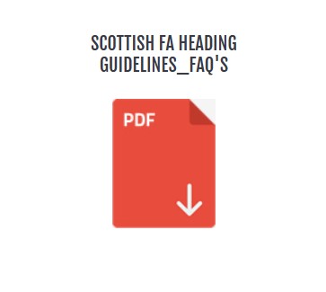 scottish fa guidlines